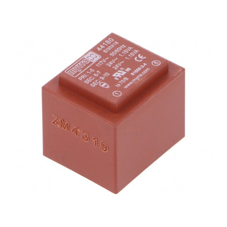 Transformator Încapsulat 2,3VA 117VAC 24V PCB | Electronic-mag.ro | Componente Electronice