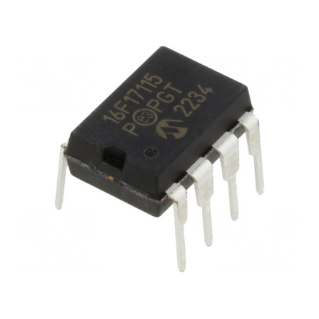 Microcontroler PIC 14kB ADC DAC EUSART I2C SPI THT | Electronic-mag.ro | Componente Electronice