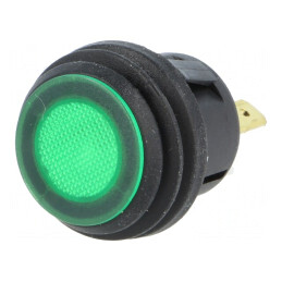 Comutator acționat prin apăsare 6A 250VAC IP65 | Electronic-mag.ro | Componente Electronice