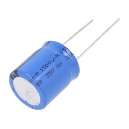 Condensator Electrolitic THT 1.5mF 35V 18x20mm | Electronic-mag.ro | Componente Electronice