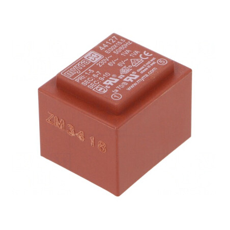 Transformator Încapsulat 2VA 230V 6V 167mA PCB | Electronic-mag.ro | Componente Electronice