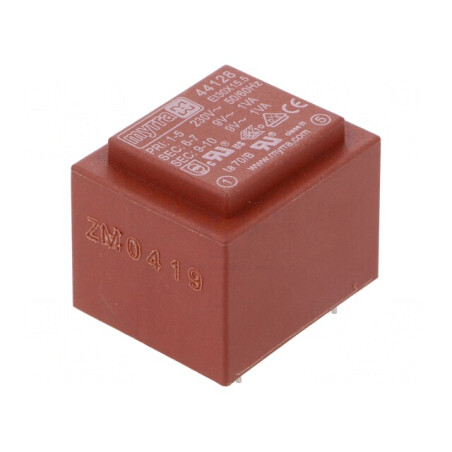 Transformator Încapsulat 2VA 230V 9V PCB | Electronic-mag.ro | Componente Electronice