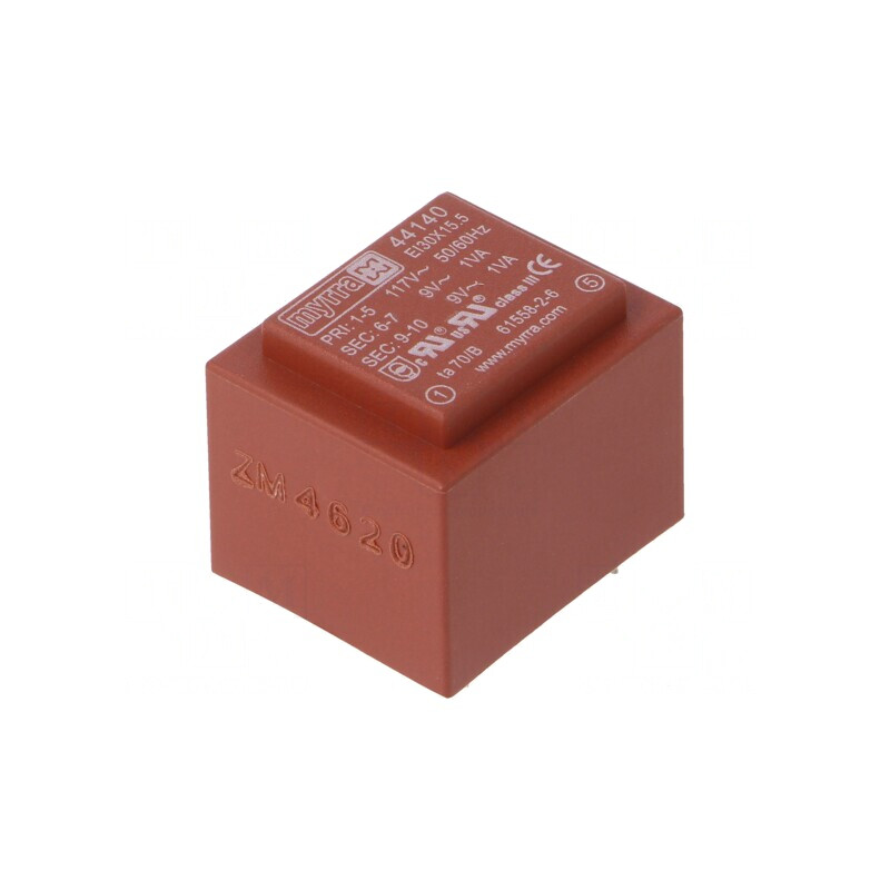 Transformator Încapsulat 2VA 117VAC 9V 9V PCB | Electronic-mag.ro | Componente Electronice