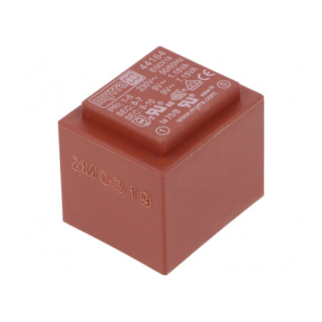 Transformator Încapsulat 2,3VA 230V 9V 128mA PCB | Electronic-mag.ro | Componente Electronice