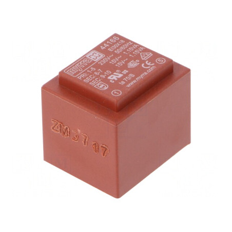 Transformator Încapsulat 2,3VA 230VAC 15V PCB | Electronic-mag.ro | Componente Electronice