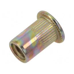 Piuliță nit M6 oțel, 20 buc. | Electronic-mag.ro | Componente Electronice