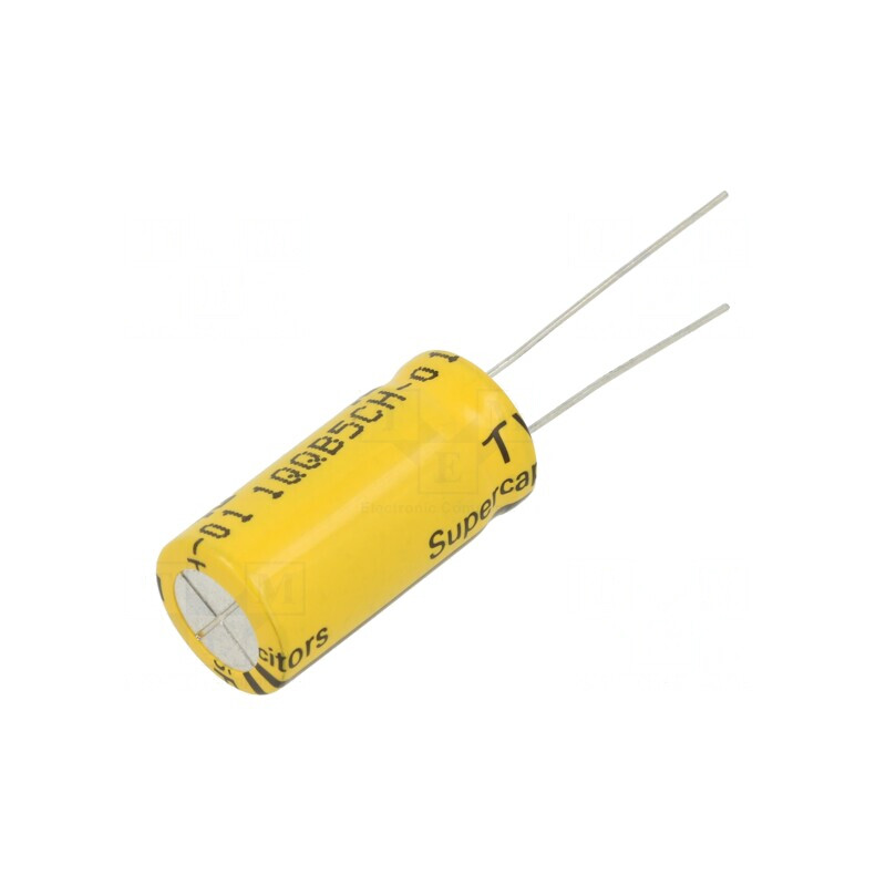 Supercondensator THT 15F 3V 5mm 24mΩ 35uA | Electronic-mag.ro | Componente Electronice