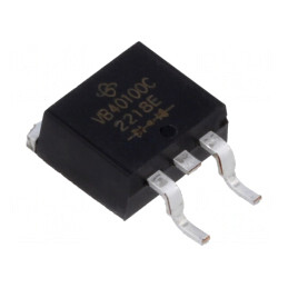 Diodă: redresoare Schottky; SMD; 100V; 20Ax2; D2PAK; tub