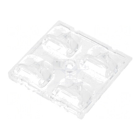 Lentilă LED Pătrată Transparentă pentru XP-G2/XP-L/XT-E | Electronic-mag.ro | Componente Electronice