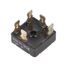 Punte Redresoare Trifazată 50V 15A THT | Electronic-mag.ro | Componente Electronice