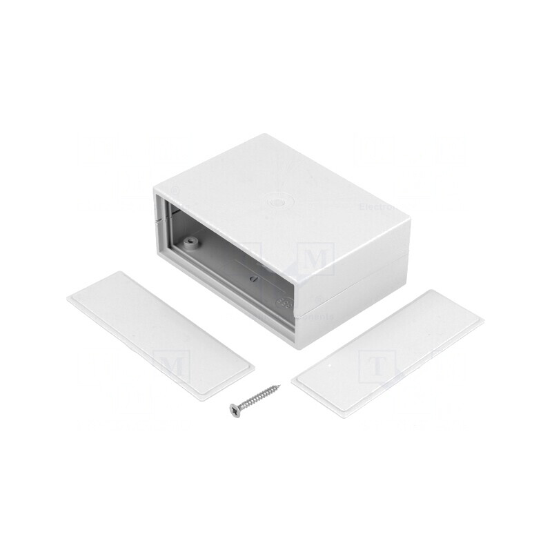 Carcasă ABS Gri cu Panou 89x65x36mm | Electronic-mag.ro | Componente Electronice Carcasă ABS Gri cu Panou 89x65x36mm | Electronic-mag.ro | Componente Electronice