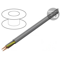 Cablu Electric JB-750 HMH 4G1,5mm2 Gri | Electronic-mag.ro | Componente Electronice