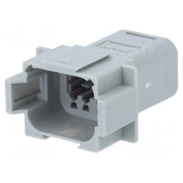 Conector Auto ML-XT 8-Pin Gri IP69K Tată Pe Cablu | Electronic-mag.ro | Componente Electronice