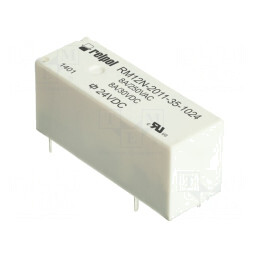 Releu electromagnetic SPDT 24VDC 10A 8A 250VAC PCB | Electronic-mag.ro | Componente Electronice