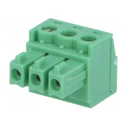 Regletă de Conexiuni Deconectabilă 3 Piste 3,81mm Drept Mufă | Electronic-mag.ro | Componente Electronice