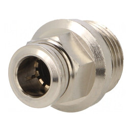Racord push-in alamă nichelată 3/8" 20 bar | Electronic-mag.ro | Componente Electronice