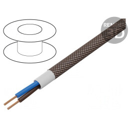 Cablu Electric Rotund 2x0.75mm2 Cu PVC 300V | Electronic-mag.ro | Componente Electronice