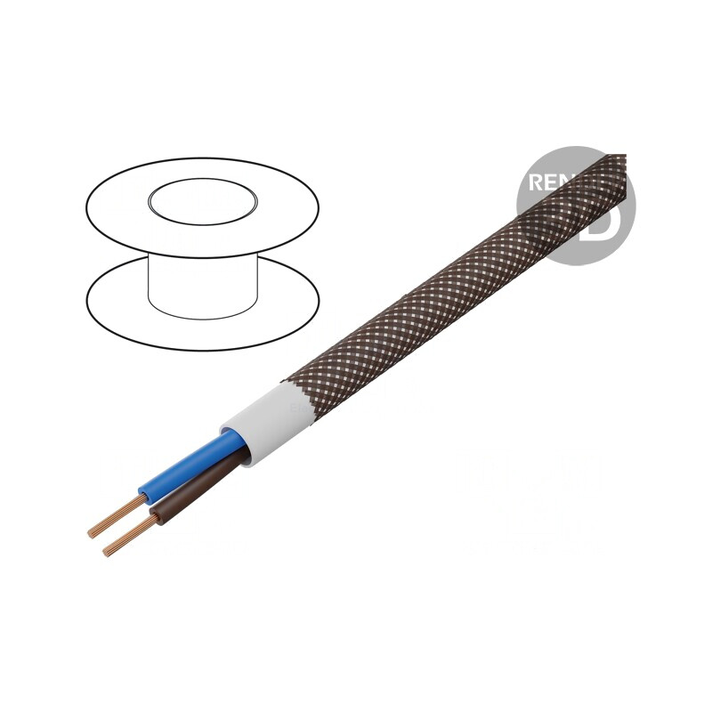 Cablu Electric Rotund 2x0.75mm2 Cu PVC 300V | Electronic-mag.ro | Componente Electronice Cablu Electric Rotund 2x0.75mm2 Cu PVC 300V | Electronic-mag.ro | Componente Electronice
