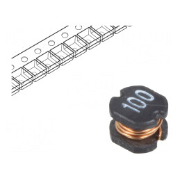 Inductor SMD 10uH 1.15A 4x4.5x3.2mm | Electronic-mag.ro | Componente Electronice