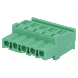 Regletă de conexiuni deconectabilă 5,08mm 5 piste mufă mamă | Electronic-mag.ro | Componente Electronice