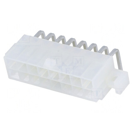 Soclu cablu-placă Mini-Fit Jr 16 pini 4,2mm 9A | Electronic-mag.ro | Componente Electronice