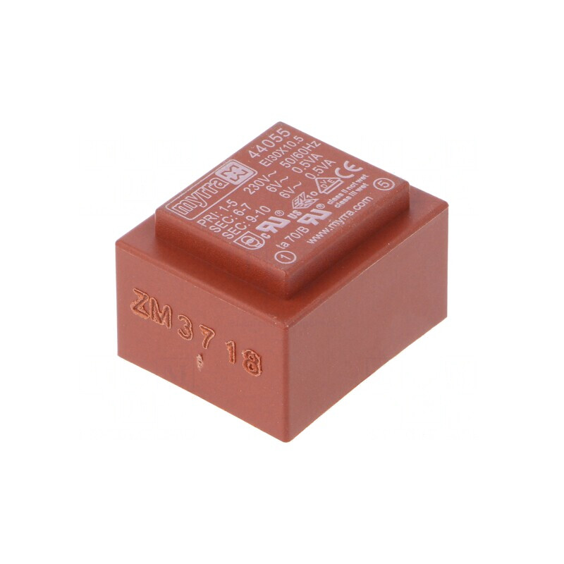 Transformator Încapsulat 1VA 230V-6V pentru PCB | Electronic-mag.ro | Componente Electronice Transformator Încapsulat 1VA 230V-6V pentru PCB | Electronic-mag.ro | Componente Electronice