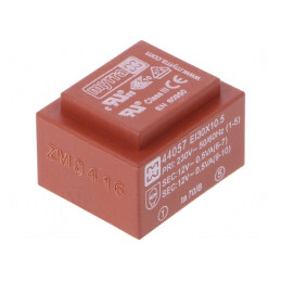 Transformator Încapsulat 1VA 230V-12V PCB | Electronic-mag.ro | Componente Electronice