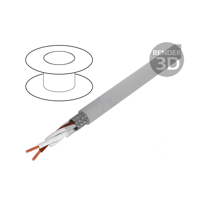 Cablu Ecranat Cupru Cositorit 1x2x0,5mm2 | Electronic-mag.ro | Componente Electronice Cablu Ecranat Cupru Cositorit 1x2x0,5mm2 | Electronic-mag.ro | Componente Electronice