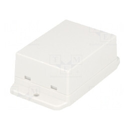 Carcasă Universală ABS Albă 50.4x70x29.5mm | Electronic-mag.ro | Componente Electronice