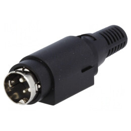 Mufă Alimentare DC Tată 3 Pin 6,5mm | Electronic-mag.ro | Componente Electronice