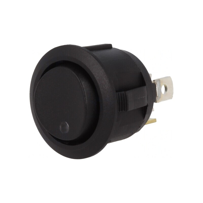 Rocker Switch ON-OFF-ON 20A 14V LED Black | Electronic-mag.ro | Componente Electronice