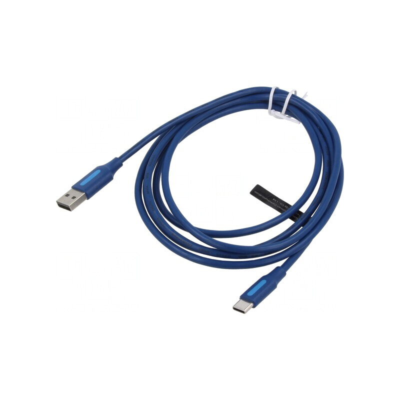 Cablu USB 2.0 USB-A la USB-C 2m 480Mbps | Electronic-mag.ro | Componente Electronice