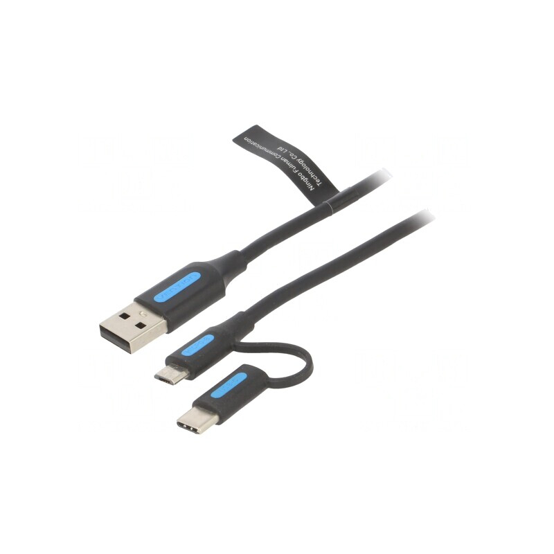 Cablu USB 2.0 Multifuncțional 0,25m | Electronic-mag.ro | Componente Electronice