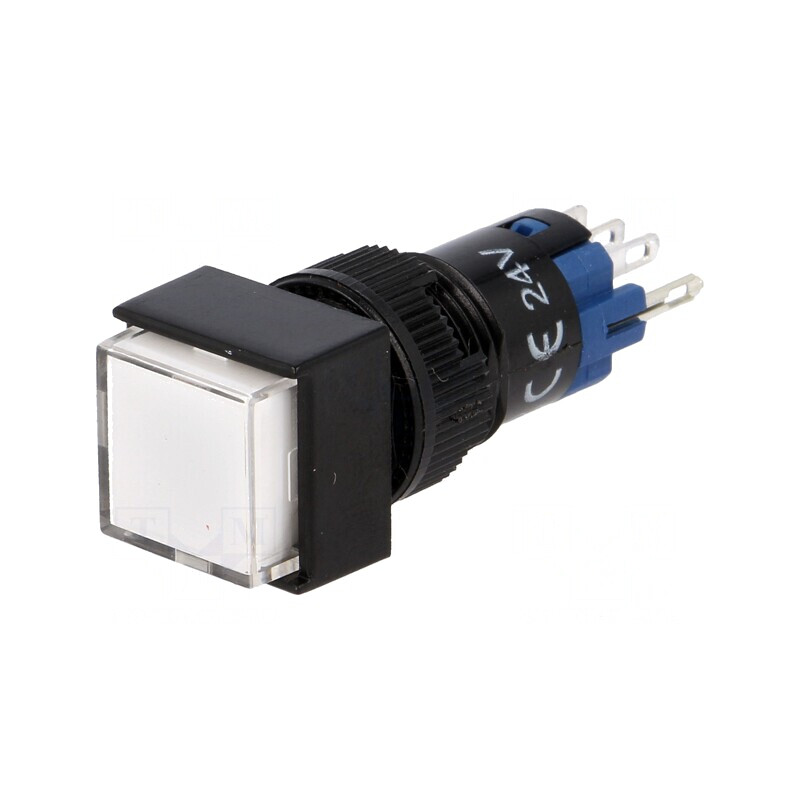 Comutator apăsare 2 poziții SPDT ON-ON 0,5A 250VAC | Electronic-mag.ro | Componente Electronice