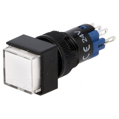 Comutator apăsare 2 poziții SPDT ON-ON 0,5A 250VAC | Electronic-mag.ro | Componente Electronice