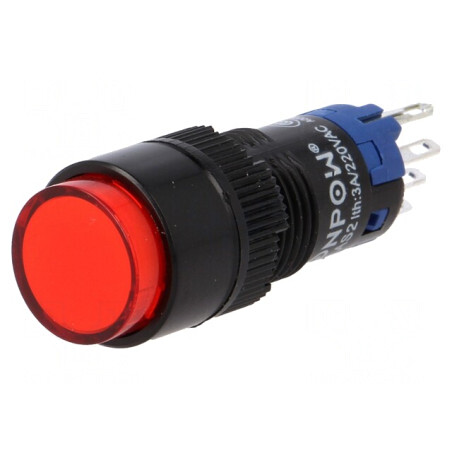 Comutator cu apăsare ON-ON 0,5A 250VAC | Electronic-mag.ro | Componente Electronice