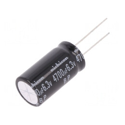 Condensator electrolitic bipolar 4700uF 6.3V