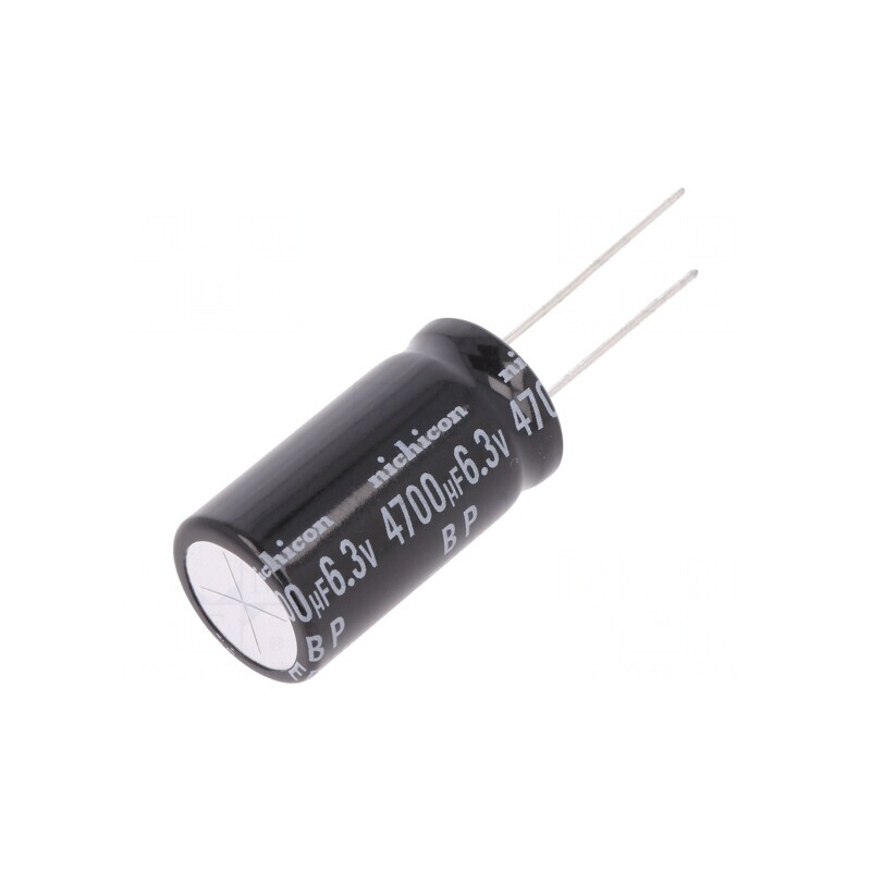 Condensator electrolitic bipolar 4700uF 6.3V | Electronic-mag.ro | Componente Electronice
