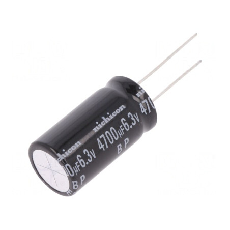 Condensator electrolitic bipolar 4700uF 6.3V | Electronic-mag.ro | Componente Electronice