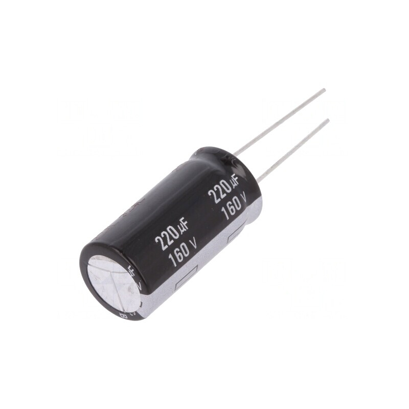 Condensator Electrolitic THT 220uF 160V 16x31.5mm | Electronic-mag.ro | Componente Electronice