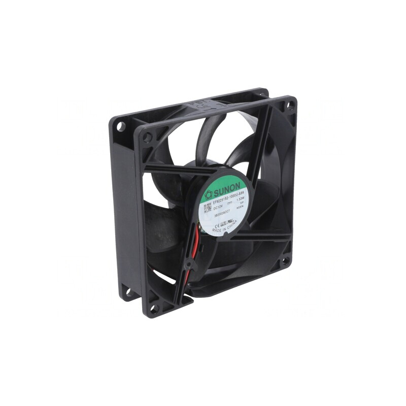 Ventilator axial 12V DC 92mm 76,45m3/h 32dBA | Electronic-mag.ro | Componente Electronice