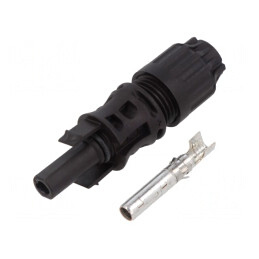 Conector Solar Mamă Drept MC4 Evo 2 4-6mm² Crimpat Mufă | Electronic-mag.ro | Componente Electronice