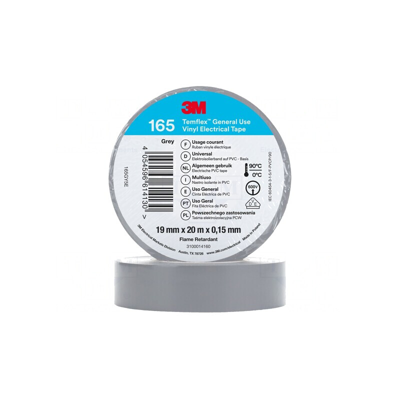 Bandă Electroizolantă Gri 19mm x 20m | Electronic-mag.ro | Componente Electronice