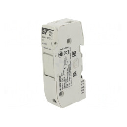 Clemă Siguranțe Cilindrice 8x32mm 25A 400VAC pentru Șină DIN | Electronic-mag.ro | Componente Electronice
