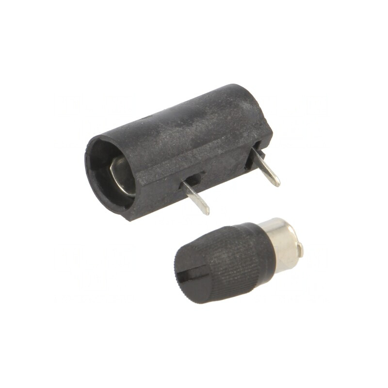 Clemă Siguranțe Cilindrice 5x20mm 6.3A Poliamidă | Electronic-mag.ro | Componente Electronice