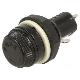 Clemă Panou 5x20mm 10A 250VAC Bachelită | Electronic-mag.ro | Componente Electronice