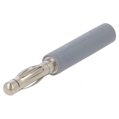 Adaptor Banană 4mm la 2mm 10A Gri | Electronic-mag.ro | Componente Electronice