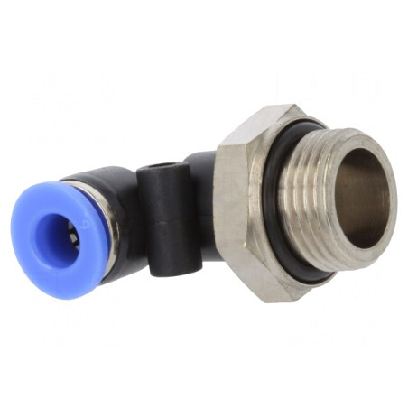 Racord Push-in Unghi PBT G 3/8 0-60°C | Electronic-mag.ro | Componente Electronice