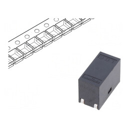 6A; R: 8,5mΩ; SMD; 100VDC; Z: 900Ω; 10MHz; 12,9x6,6x9,4mm; 14uH