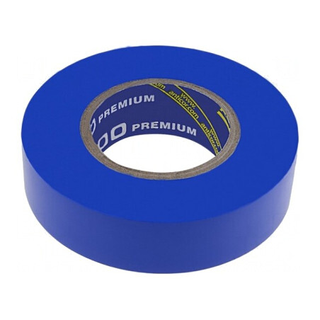 Bandă electroizolantă albastră 19mm x 18m | Electronic-mag.ro | Componente Electronice
